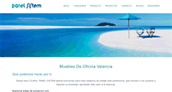 Desktop Screenshot of panelsistem.es